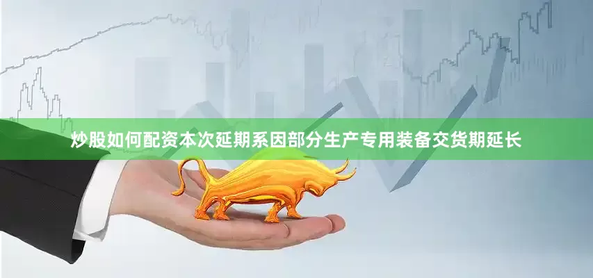 炒股如何配资本次延期系因部分生产专用装备交货期延长